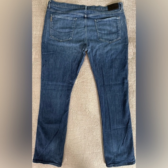 PAIGE Federal Slim Fit Jeans 👖 Men’s 40x31 Blue Stretch Denim Made in USA 🇺🇸 - Picture 13 of 16